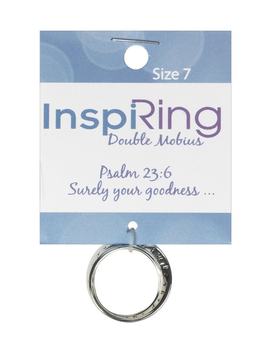 Ring Double Mobius Ps23:6 Silver Plated Size 7 by Dicksons, product view 4
