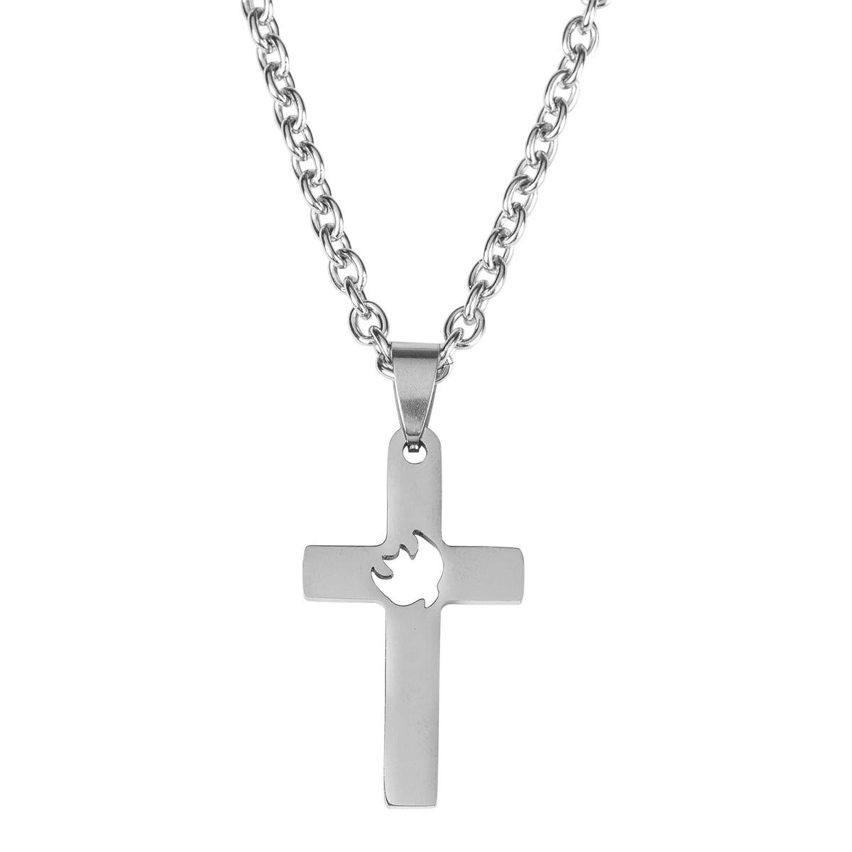 Necklace Confirmation Cross/Dove by Dicksons, product view 2