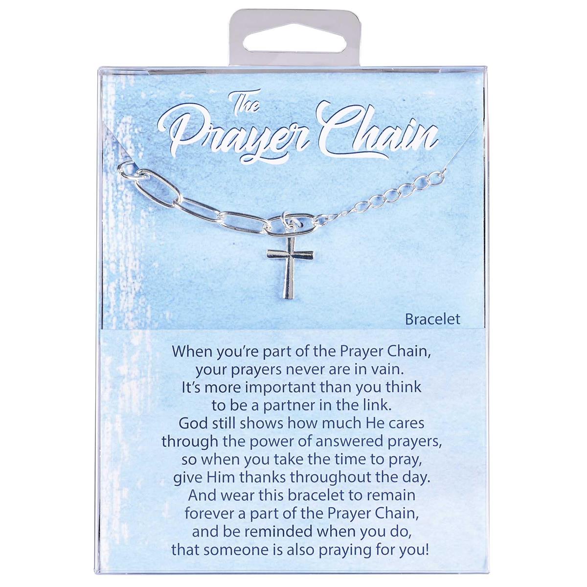 Bracelet The Prayer Link With Cross by Dicksons