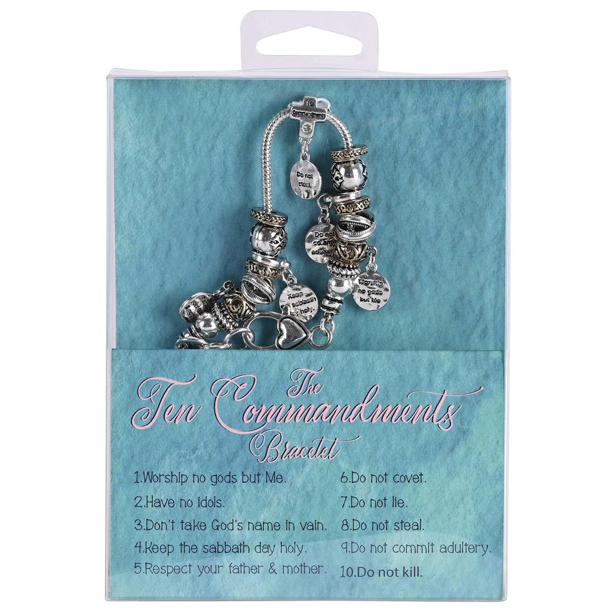 Bracelet 10 Commandments Multi Bead by Dicksons