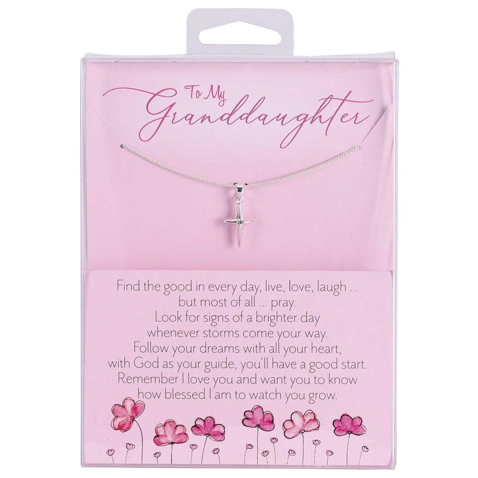 Necklace Granddaughter Star Cross by Dicksons