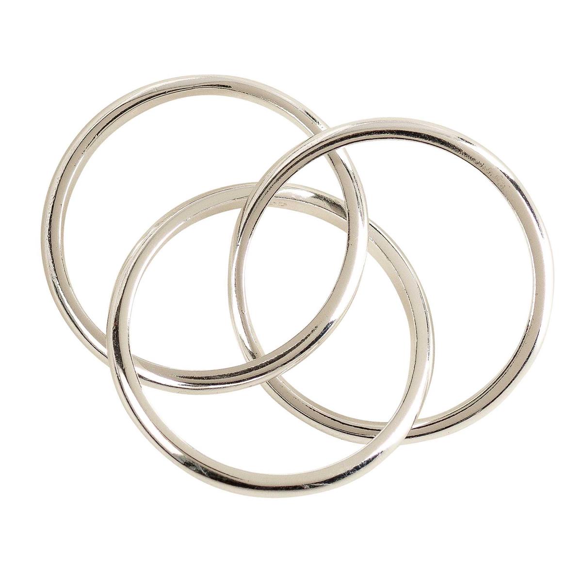 Fidget Ring Silver Plate Size 6 by Dicksons, product view 2