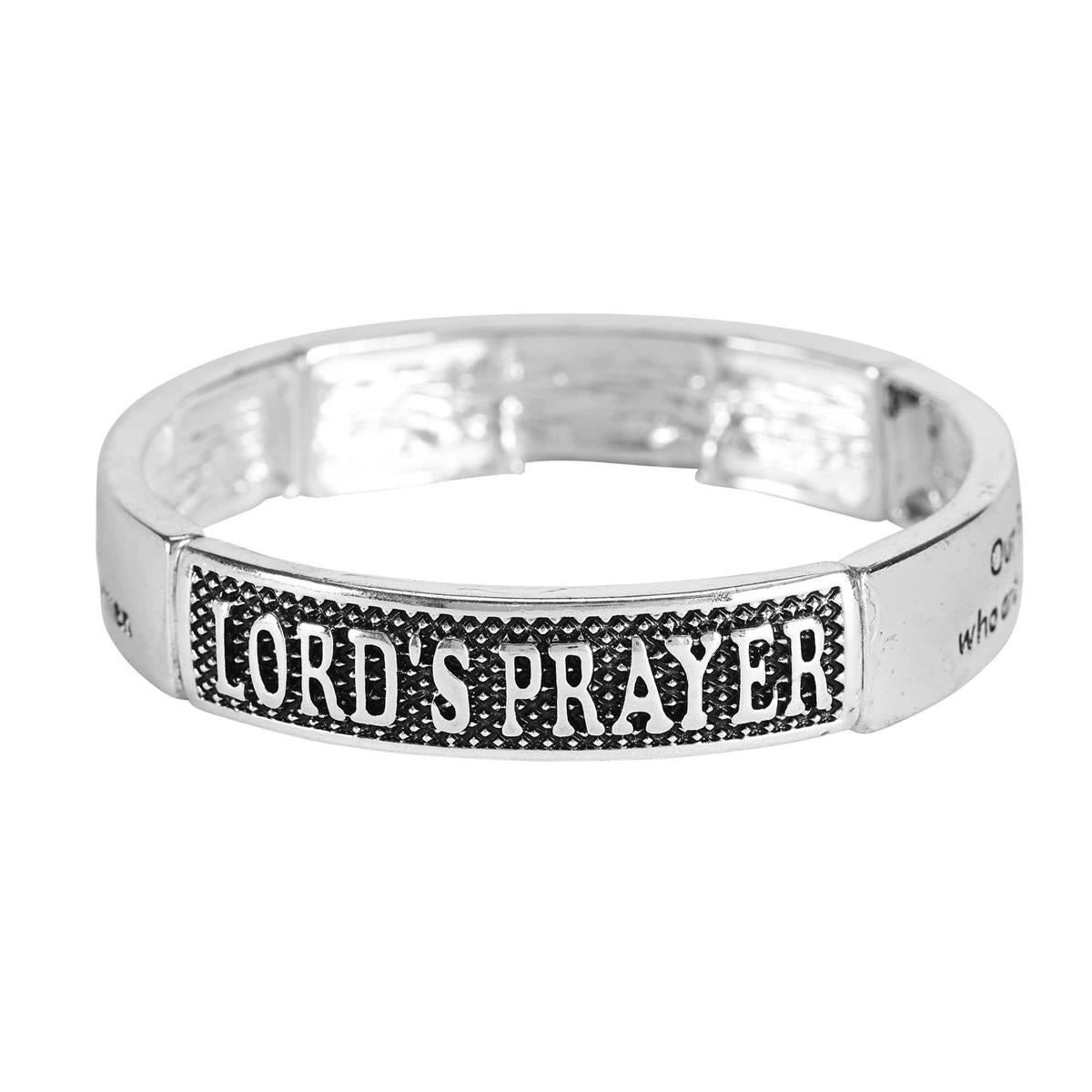 Stretch Bracelet Tile Lords Prayer by Dicksons