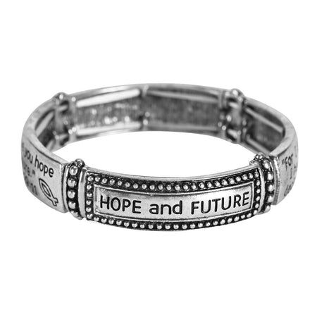 Stretch Bracelet Jeremiah 29:11 Tile by Dicksons, product view 4