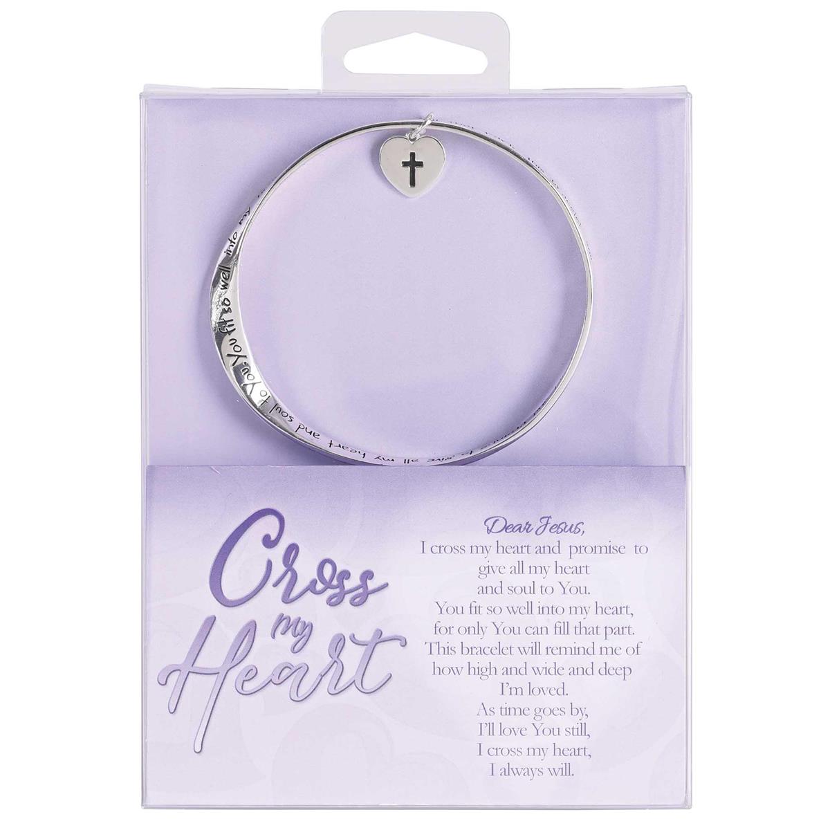 Mobius Bracelet Cross My Heart 2.75D by Dicksons
