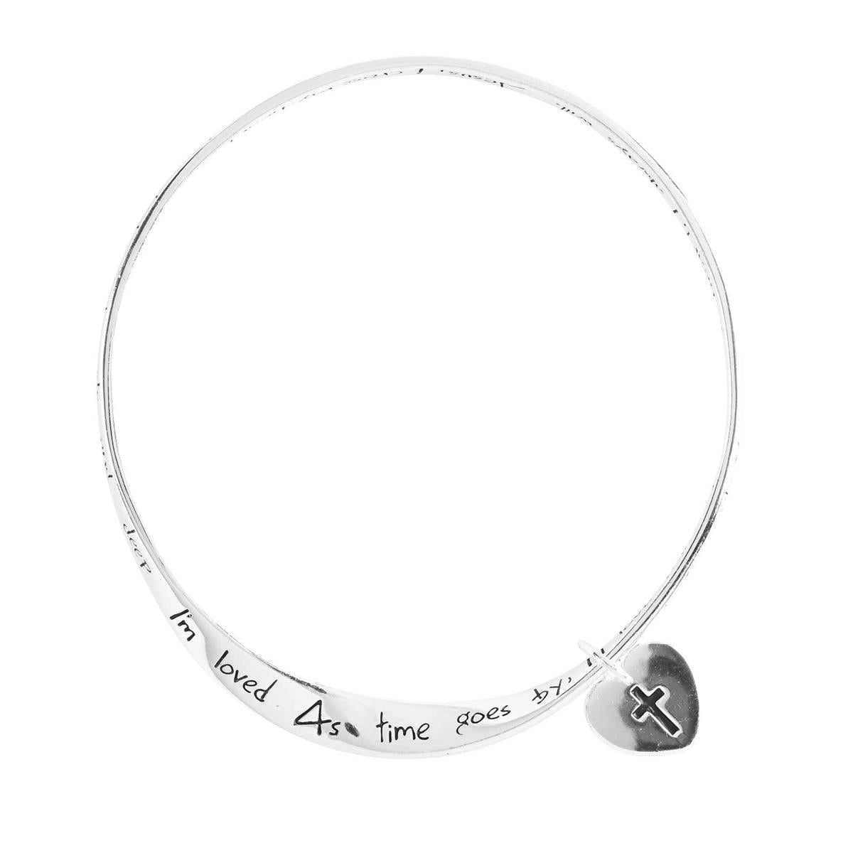 Mobius Bracelet Cross My Heart 2.75D by Dicksons, product view 2