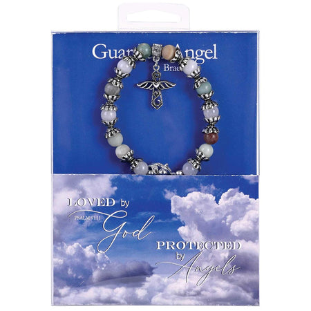 Bracelet Ps I Love Angel Amazonite Beads by Dicksons