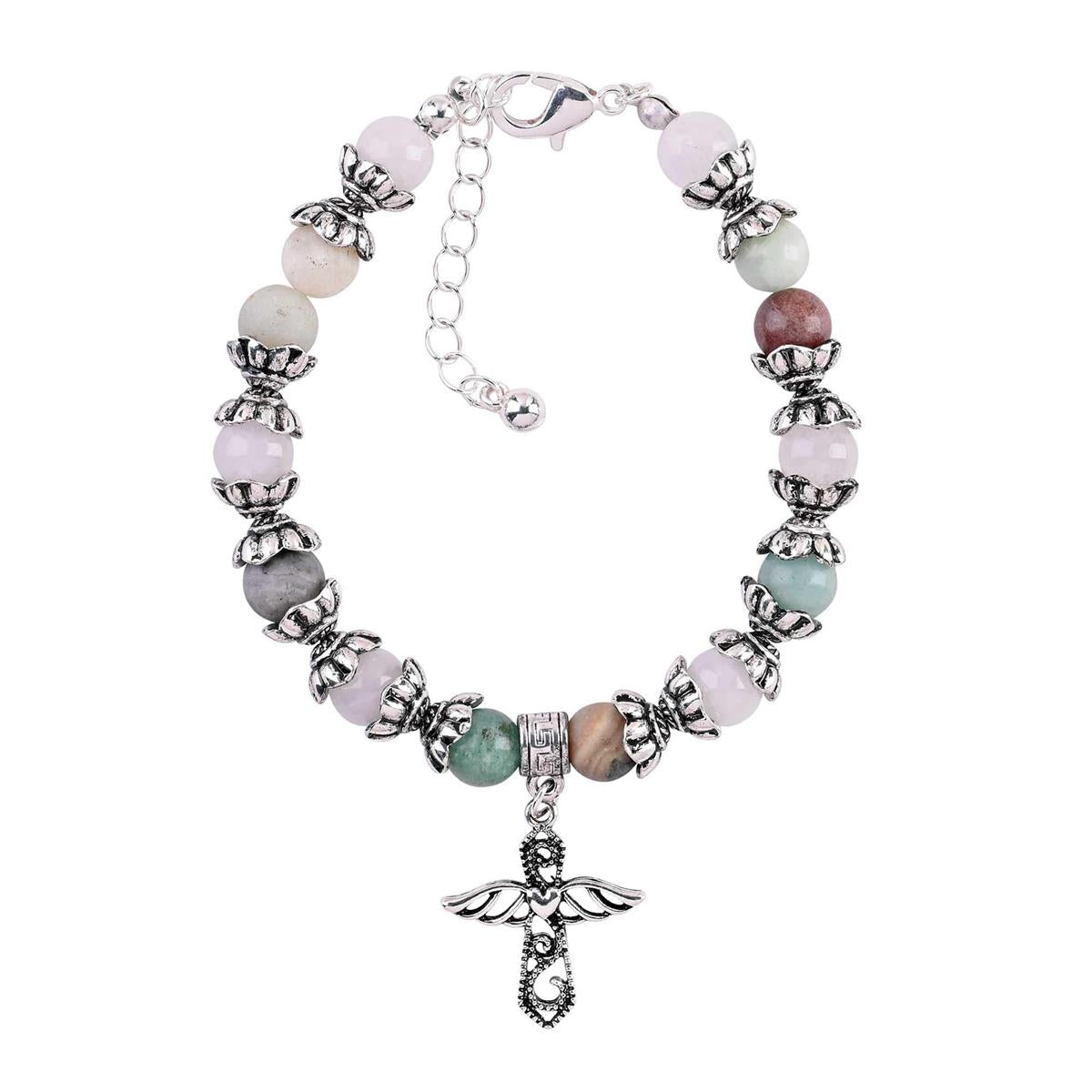Bracelet Ps I Love Angel Amazonite Beads by Dicksons, product view 2