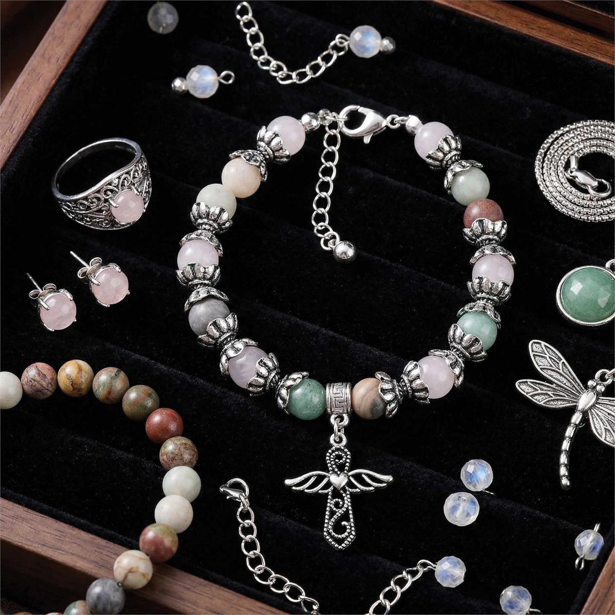 Bracelet Ps I Love Angel Amazonite Beads by Dicksons, product view 5