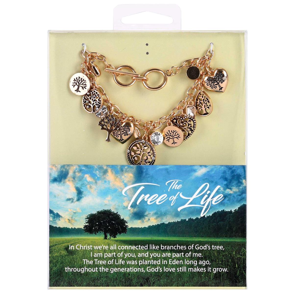 Bracelet PS I Love You Tree of Life Link by Dicksons