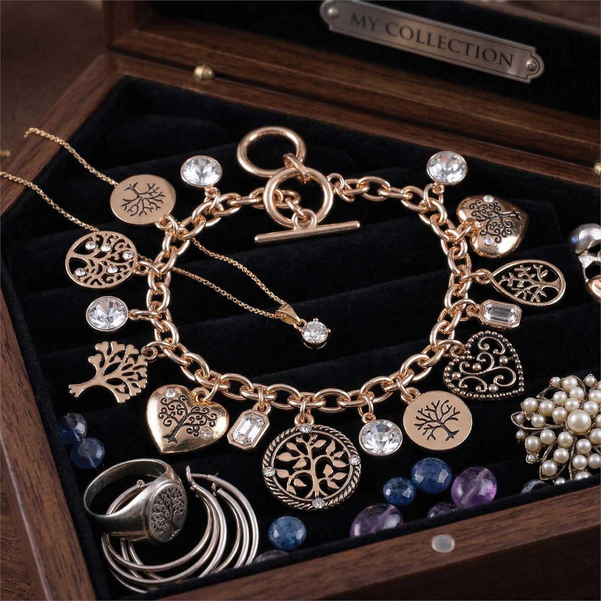 Bracelet PS I Love You Tree of Life Link by Dicksons, product view 5