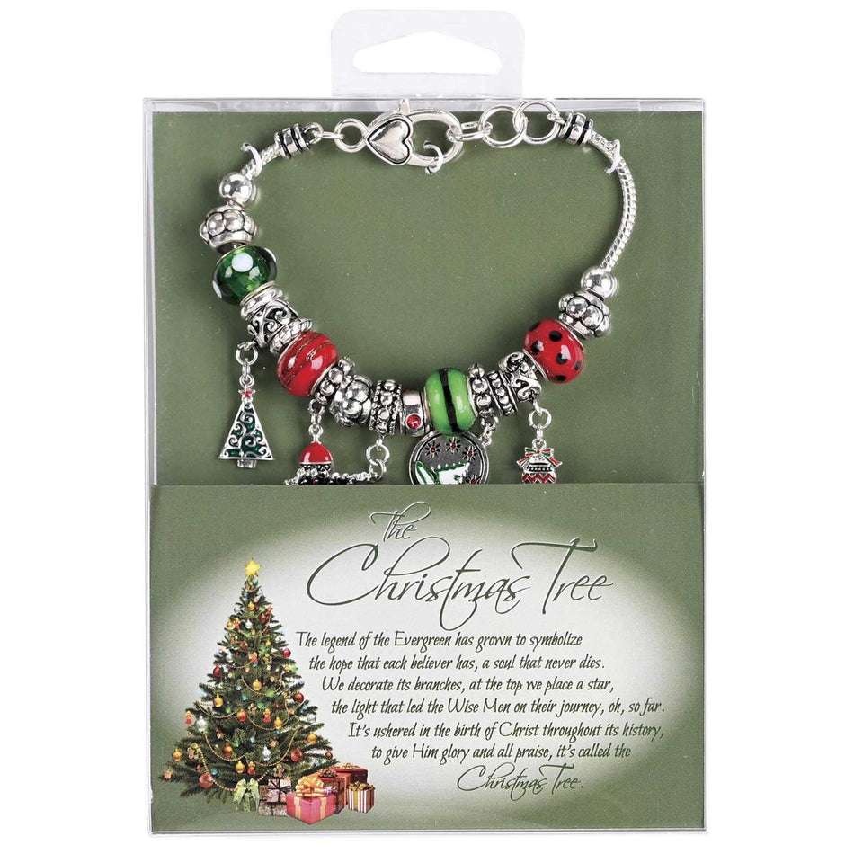 The Christmas Tree 7 + 1 Inch Extension Silver Plated Stainless Steel and Glass by Dicksons