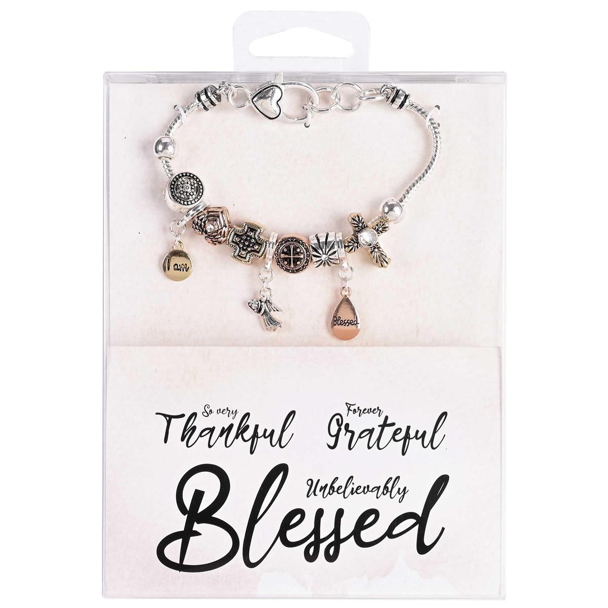 Bracelet I Am Blessed Tri-Plated by Dicksons