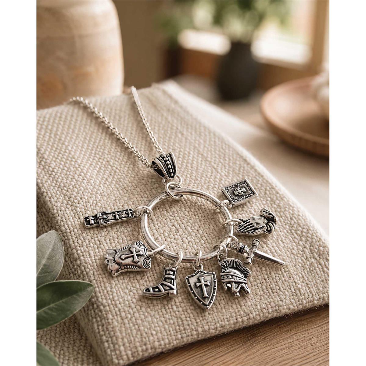 Necklace Female Full Armor Of God 24L by Dicksons, product view 3