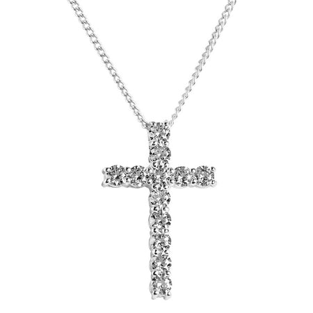 Necklace To My Daughter Dainty Cross 18L by Dicksons, product view 2