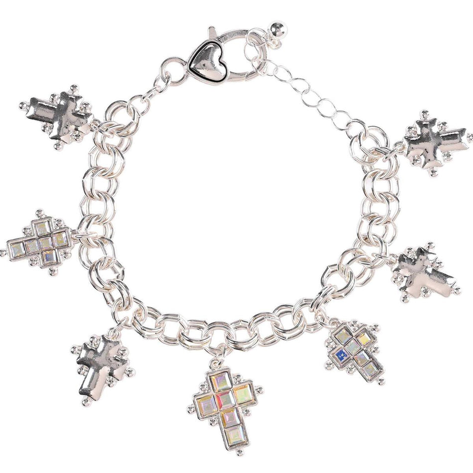 Bracelet The Cross With Multi Cross Drop by Dicksons, product view 2