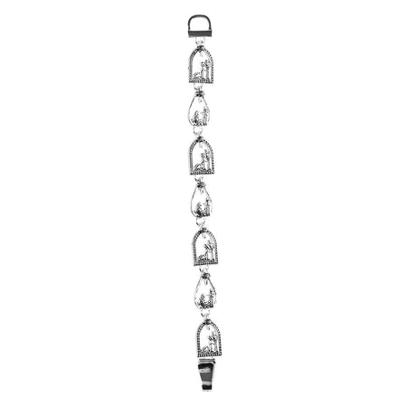 Bracelet Nativity Link Style Silver by Dicksons, product view 3