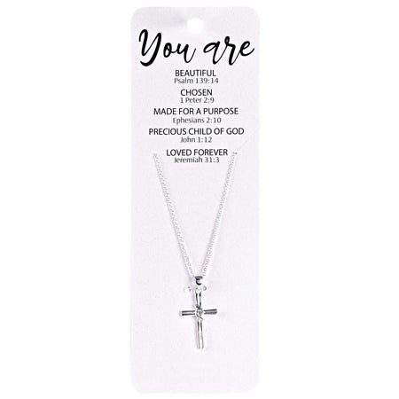 Necklace Womens Box Cross by Dicksons, product view 2