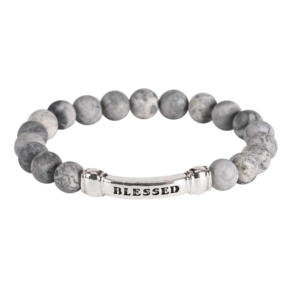Bracelet Blessed Earth Rock Gem Stone by Dicksons