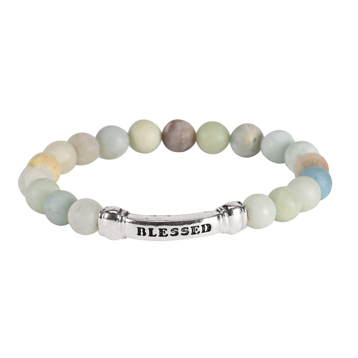 Bracelet Blessed Amazonite Gem Stone by Dicksons