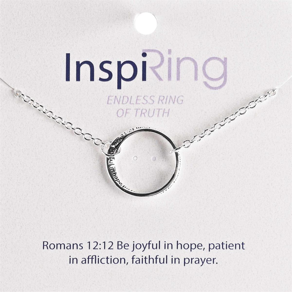 Bracelet Silver Scripture Roman 12:12 by Dicksons, product view 2