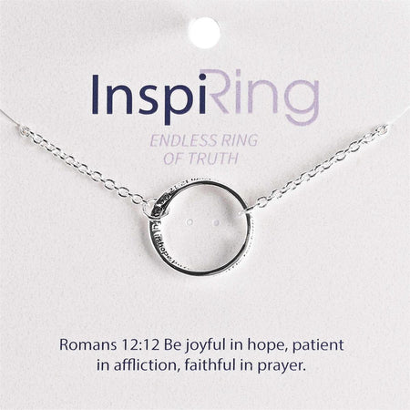 Bracelet Silver Scripture Roman 12:12 by Dicksons, product view 2