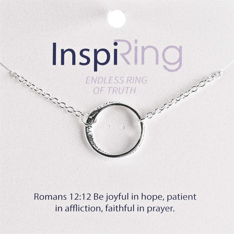 Bracelet Silver Scripture Roman 12:12 by Dicksons, product view 2