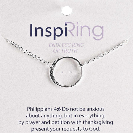 Bracelet Silver Scripture Phil 4:6 by Dicksons, product view 2