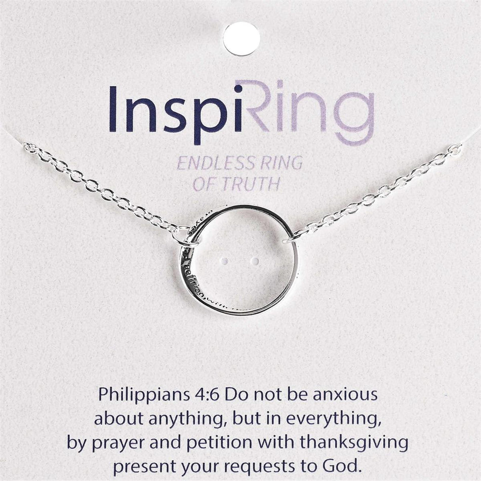 Bracelet Silver Scripture Phil 4:6 by Dicksons, product view 2
