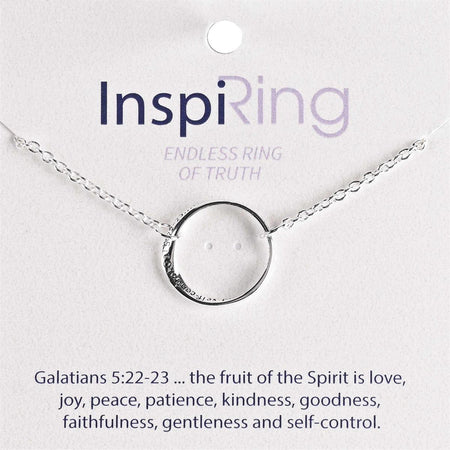 Silver Tone Fruits of the Spirit Galatians 5:22 Bracelet for Women Engraved by Dicksons, product view 2