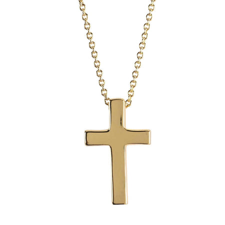 Necklace Box 3/4 Cross 16Long Gold by Dicksons