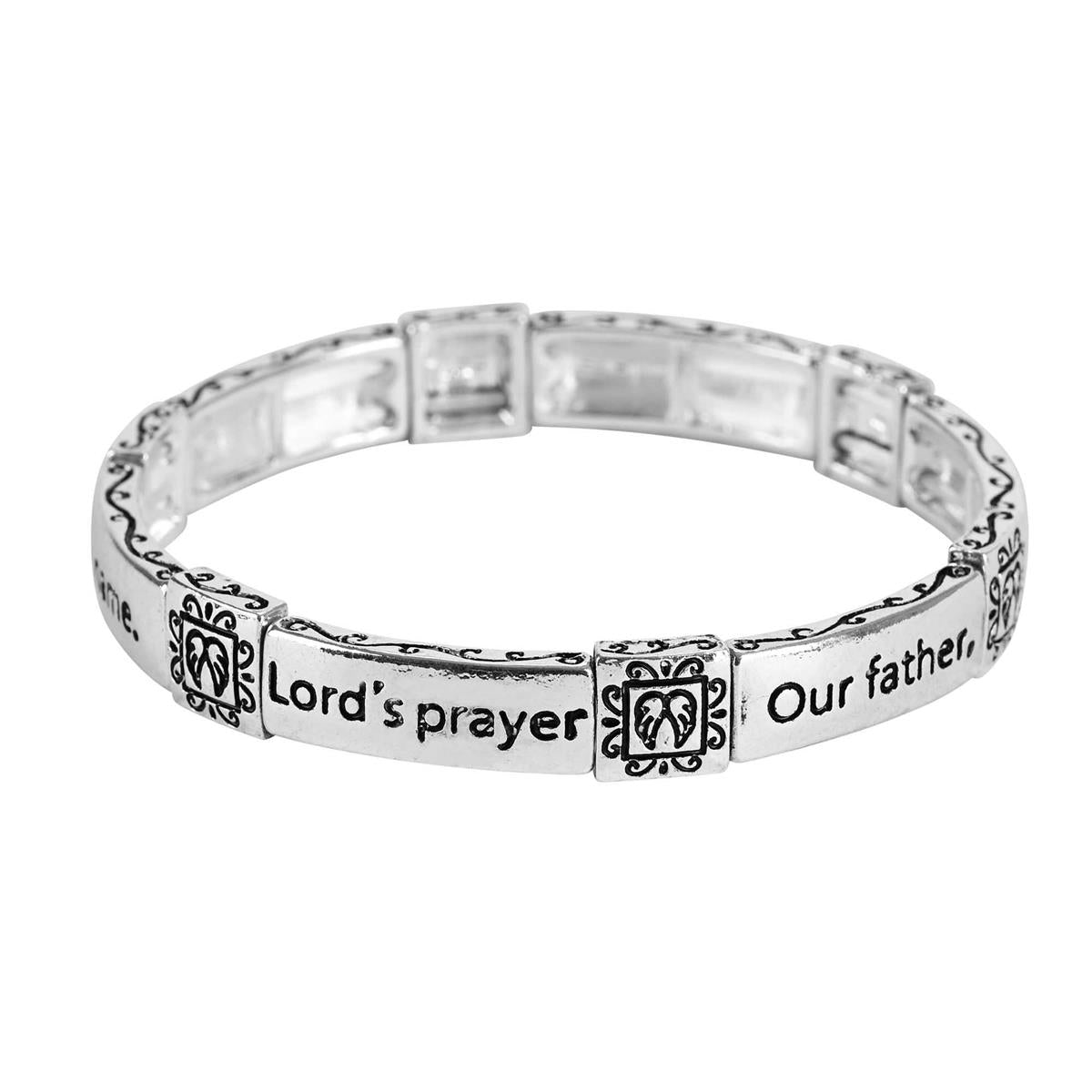 Bracelet Lords Prayers Stretch 2.5D by Dicksons
