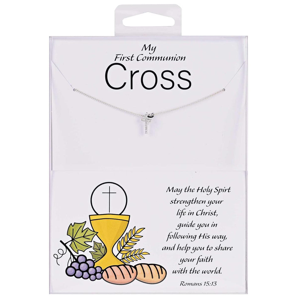 Necklace 16L First Communion Romans15:13 by Dicksons