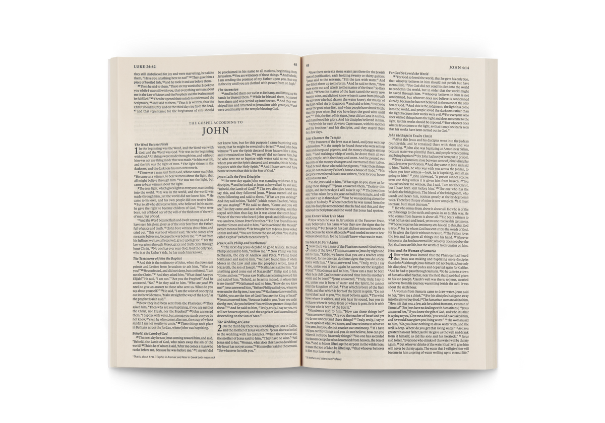 ESV Outreach New Testament Paperback, Blue by Crossway, product view 2