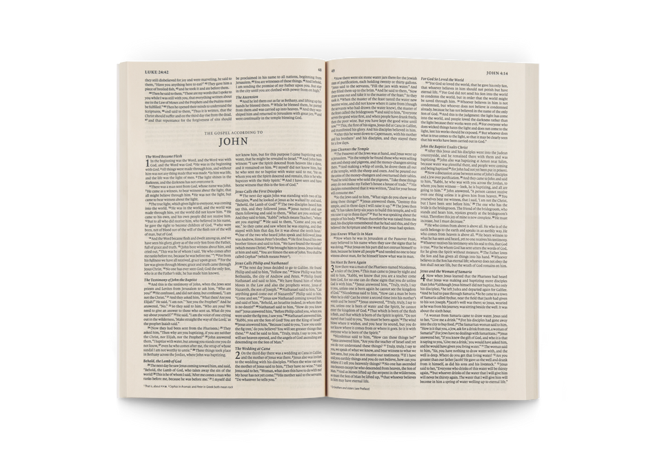ESV Outreach New Testament Paperback, Blue by Crossway, product view 2