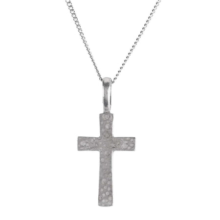 Necklace Pwt.ham/cross- Dbx 18" Chn by Dicksons