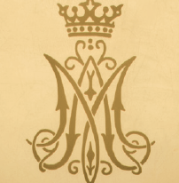 5½ " Engraved Marian Scale Paten