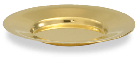 Well Paten | 6 ¾″ Diameter | Holds 25 Hosts | Altar Communion Paten by Alviti
