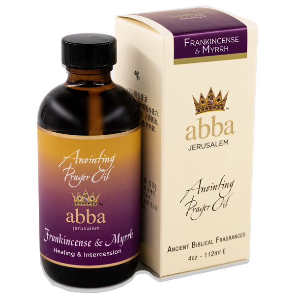 Frankincense & Myrrh Anointing/Prayer Oil - 4 oz by Anchor Christian Distributors