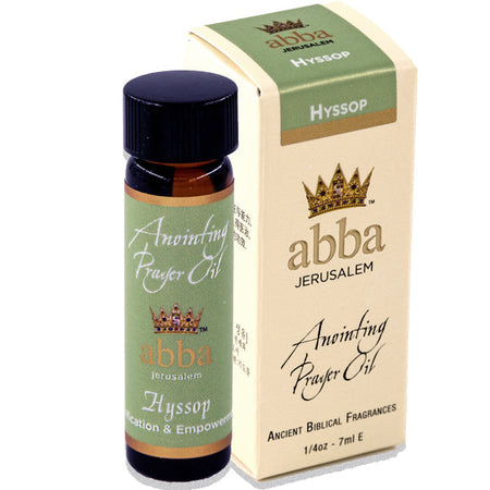 Hyssop Anointing/Prayer Oil - 1/4 oz by Anchor Christian Distributors