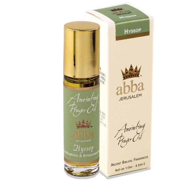 Hyssop Anointing/Prayer Oil - 1/3 oz Rollon by Anchor Christian Distributors