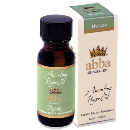 Hyssop Anointing/Prayer Oil - 1/2 oz by Anchor Christian Distributors