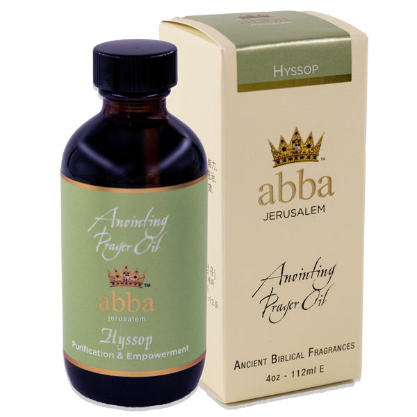 Hyssop Anointing/Prayer Oil - 4 oz by Anchor Christian Distributors