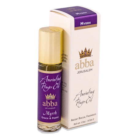 Myrrh Anointing/Prayer Oil - 1/3 oz Rollon by Anchor Christian Distributors