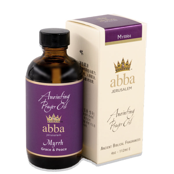 Myrrh Anointing/Prayer Oil - 4 oz by Anchor Christian Distributors