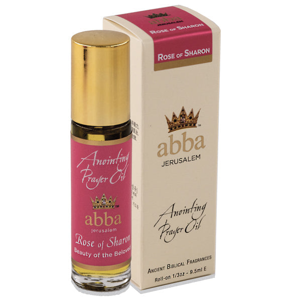 Rose of Sharon Anointing/Prayer Oil - 1/3 oz Rollon by Anchor Christian Distributors