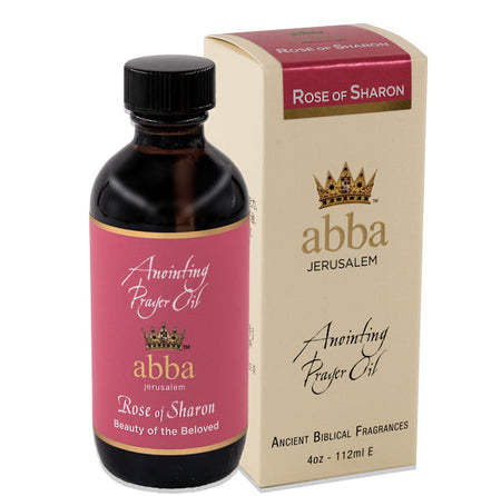 Rose of Sharon Anointing/Prayer Oil - 4 oz by Anchor Christian Distributors