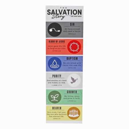 Plan of Salvation Bookmarks - Pack of 25 by Swanson Christian Products, product view 2
