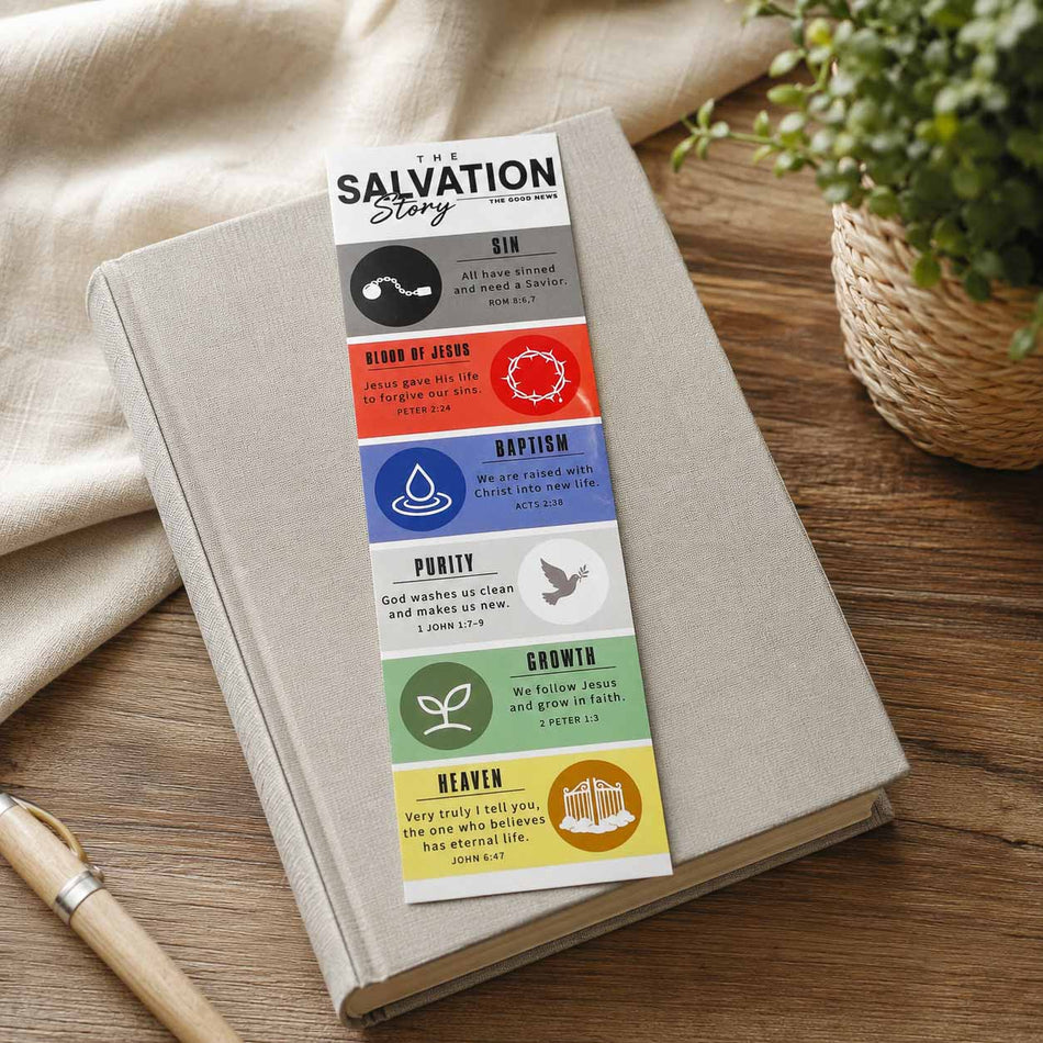 Plan of Salvation Bookmarks - Pack of 25 by Swanson Christian Products