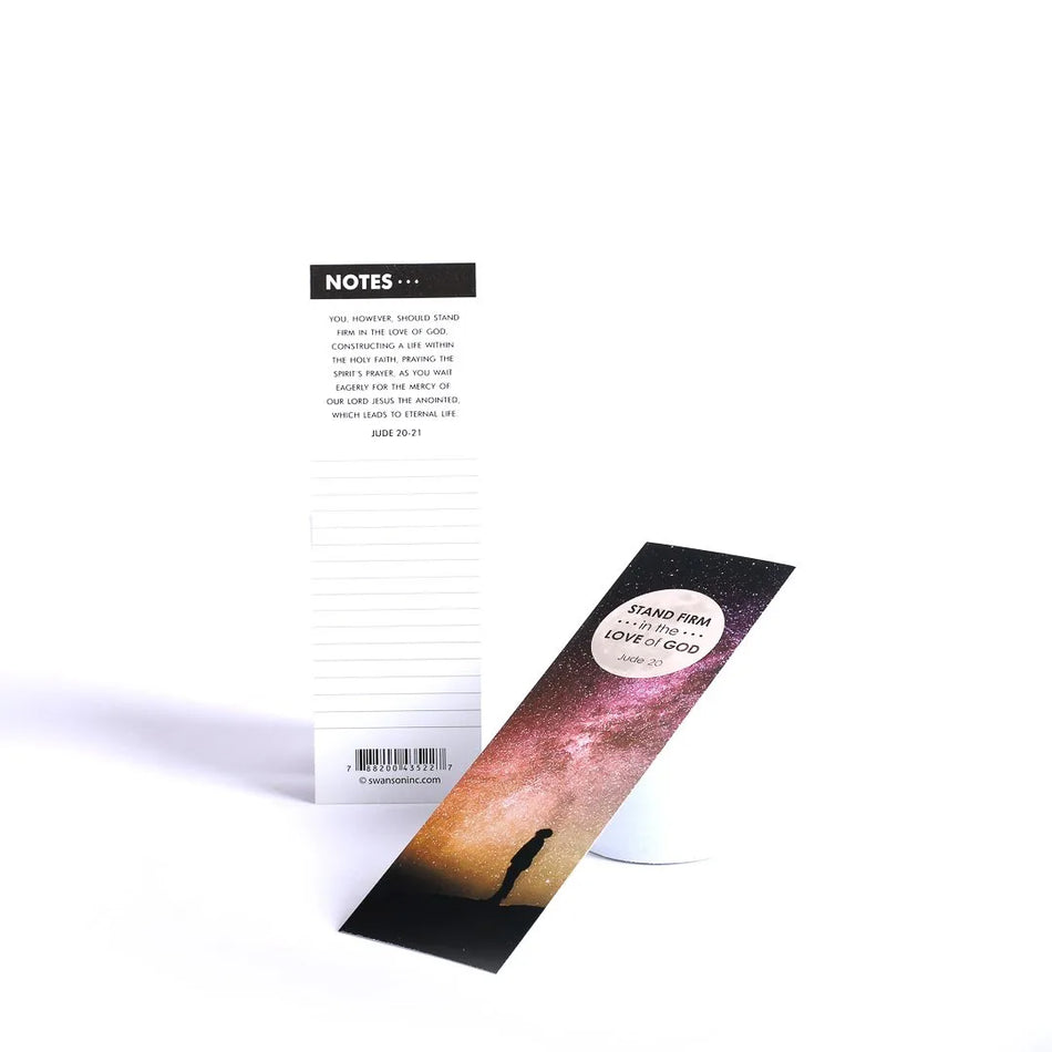 Stand Firm Jude 20-21 Scripture Bookmarks with Notes - Pack of 25 by Swanson Christian Products